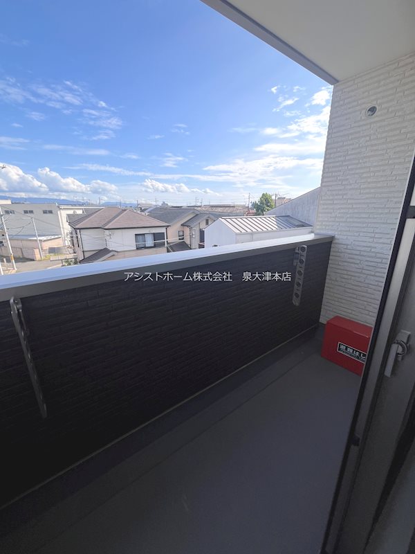 バルコニー　同物件別部屋写真
