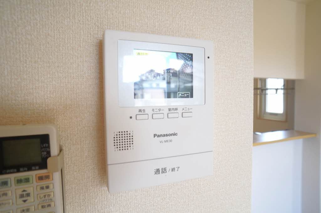 セキュリティ　モニタ付きドアホン