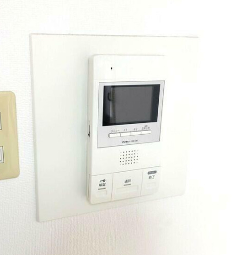 セキュリティ　モニター付きインターホンです