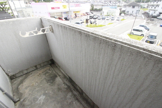 バルコニー　※別部屋の写真です