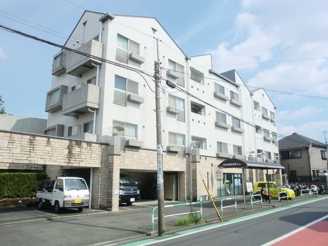 建物外観　★お洒落な外観タイル貼り・オートロック付きです★