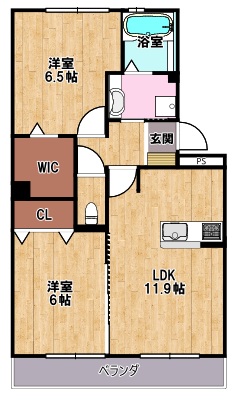 ラヴィベル彦根の間取り写真