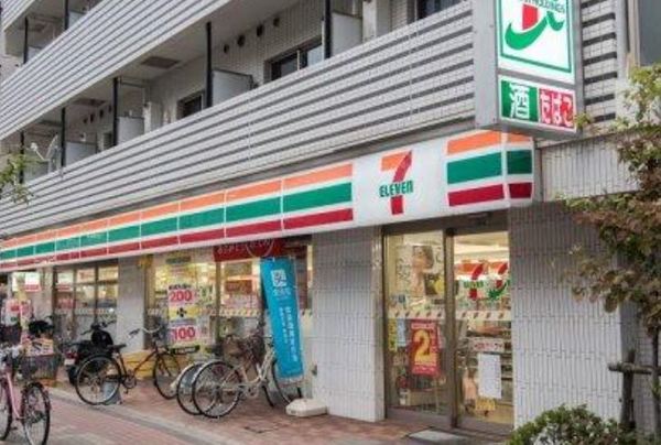 コンビニ　セブンイレブン江東区役所前店（コンビニ）まで109m