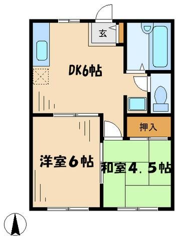 ファミーユ樹の間取り写真