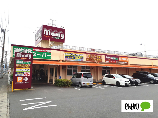 スーパー　業務スーパーマミー三園店（スーパー）まで1296m