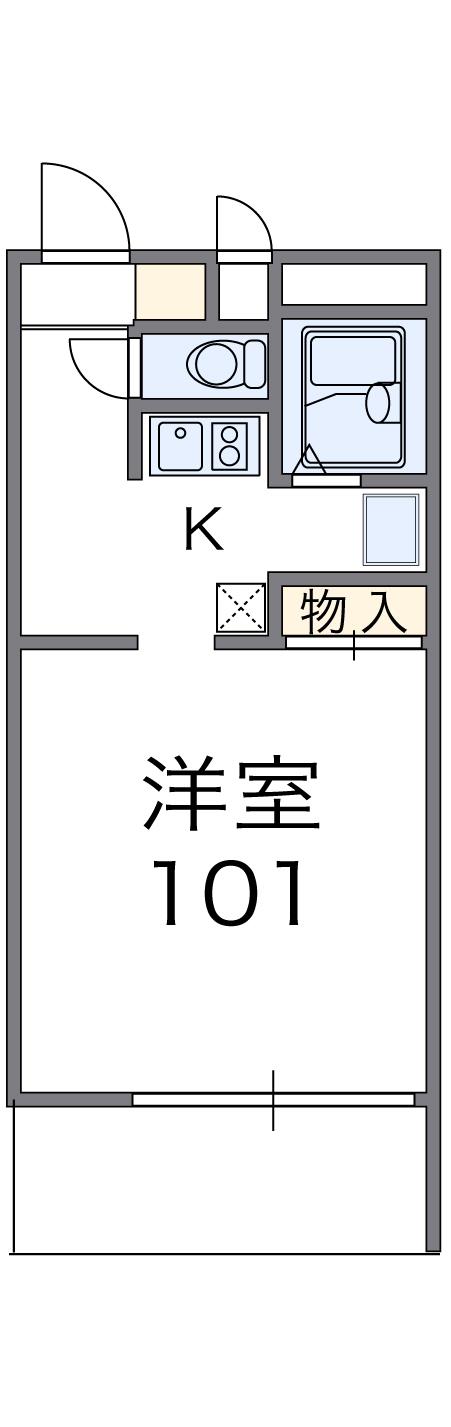 レオパレスＰｅａｌ　Ｓｑｕａｒｅの間取り