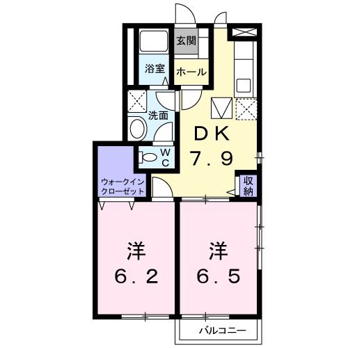 パラドール　里山の間取り