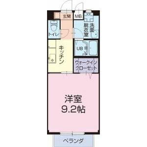 岩倉市八剱町のアパートの間取り