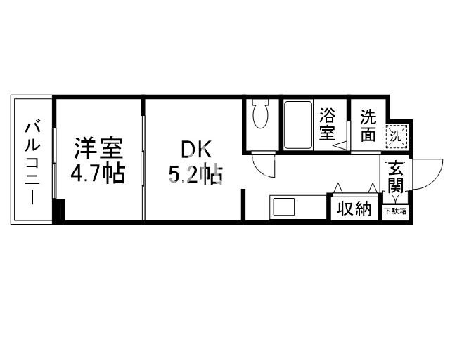 【ファステート京都西KIWAMIの間取り】