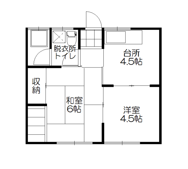 グリーンコーポの間取り