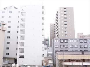 【札幌市豊平区豊平四条のマンションの眺望】