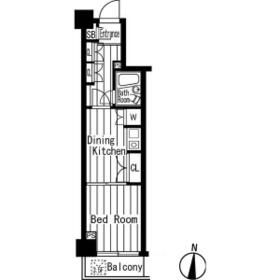 東京都大田区千鳥３（マンション）の賃貸物件の間取り