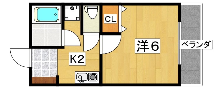 グレース小野の間取り