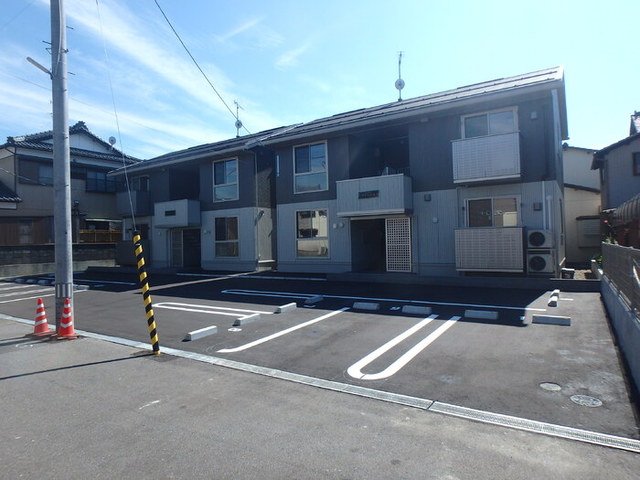 新潟県新潟市東区紫竹７（アパート）の賃貸物件の外観