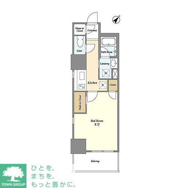 フロンティア新宿タワーの間取り