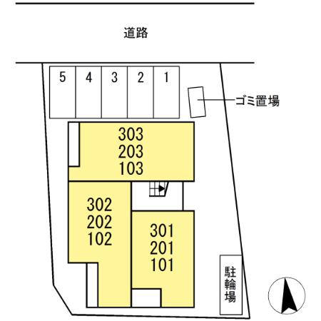 【仙台市青葉区錦町のアパートのその他】