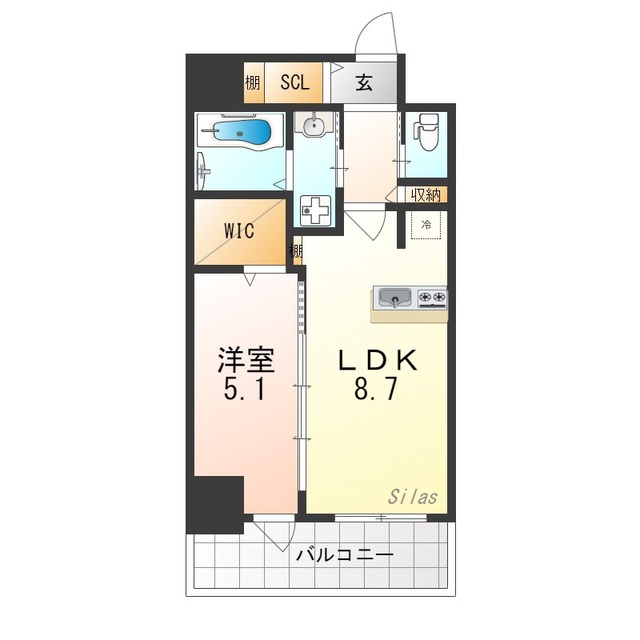 エールグラン豊中本町の間取り