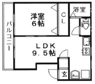 ホーエーハイツの間取り