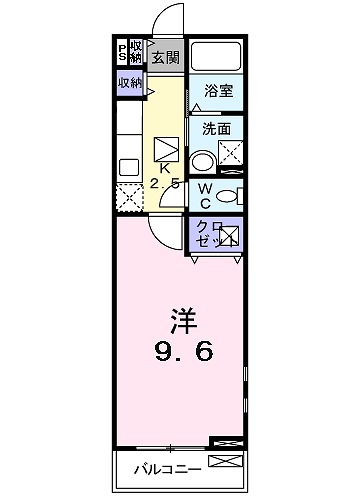 三木市緑が丘町本町のアパートの間取り