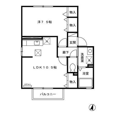 ステラIIの間取り