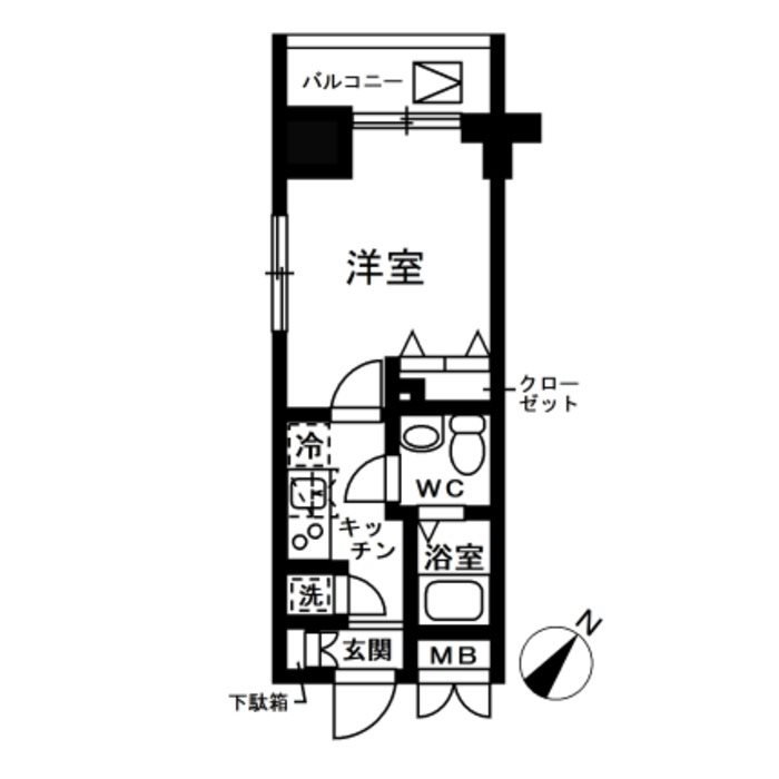 レジディア日本橋人形町IIの間取り