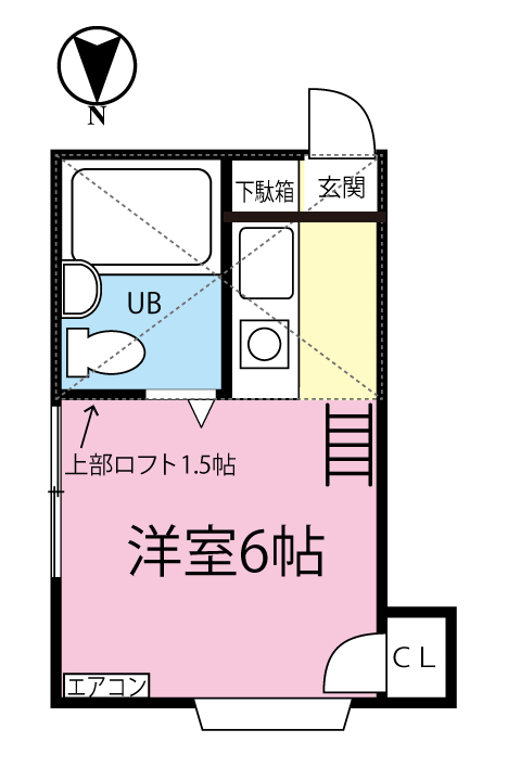 【ヒルクレストの間取り】