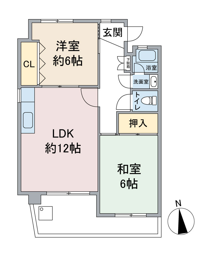 肥後ビルの間取り