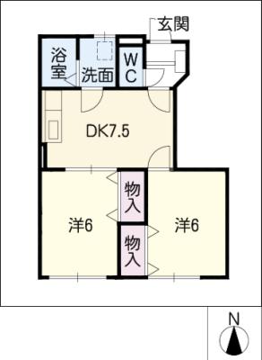 エルシャトーの間取り