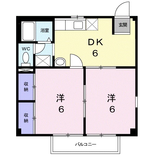 アクティブ杉崎の間取り