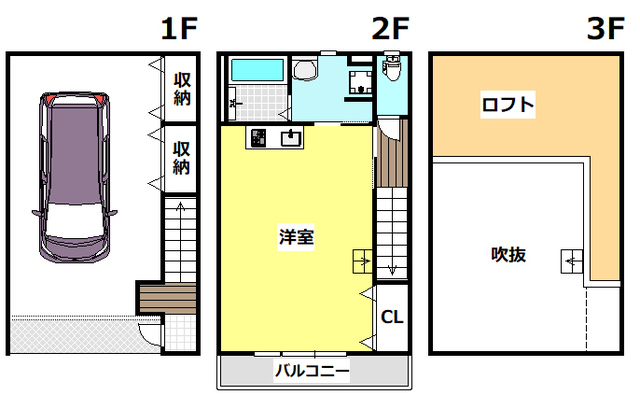 RIHITO一津屋GHの間取り