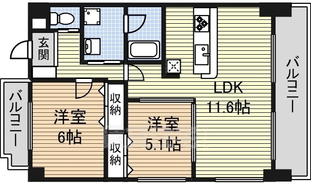 グレイス17の間取り