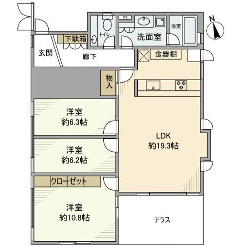 フォルトゥーナの間取り