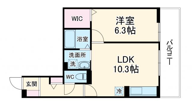 ノーブルヴィラ宮原の間取り