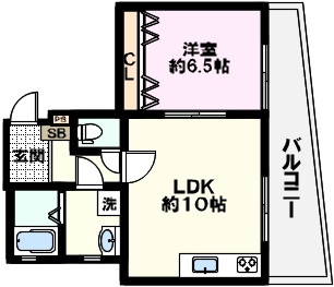 Rocky高取IIの間取り