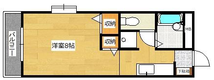 ハイナットＵ・Ｉの間取り