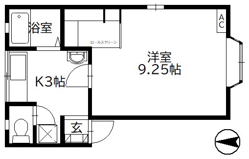 サンマーセルの間取り