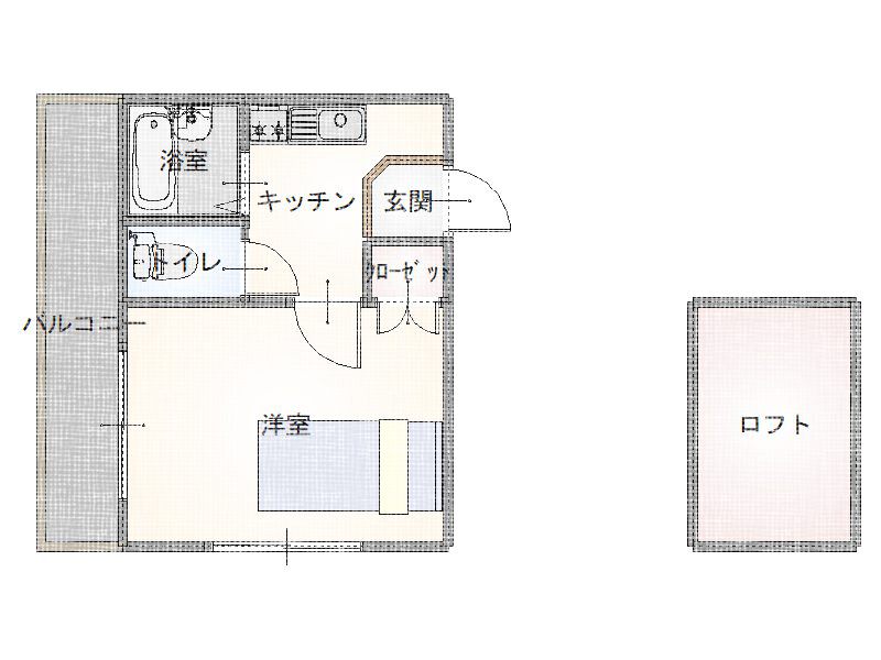 エストレーラ日岡の間取り