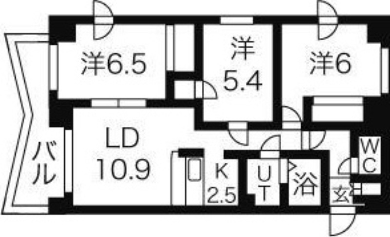 サイラム雅の間取り