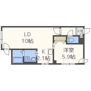 【KDMハイツの間取り】