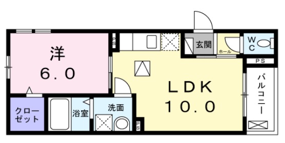 エフエスパークの間取り