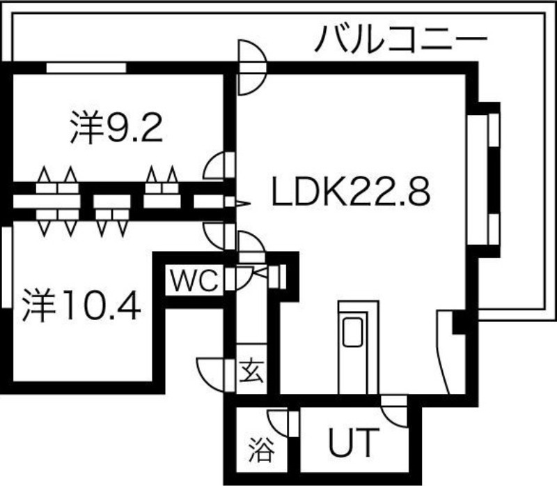 グリーンパレスの間取り