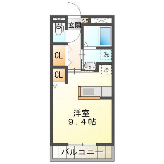 ＷＪガーデン亀山の間取り