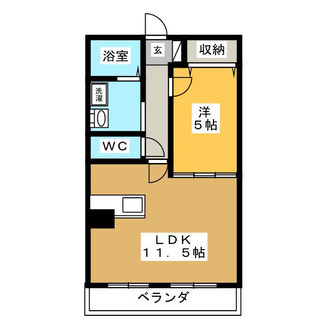 デュオグラートの間取り