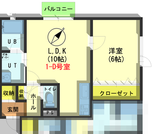 セントラルコートの間取り