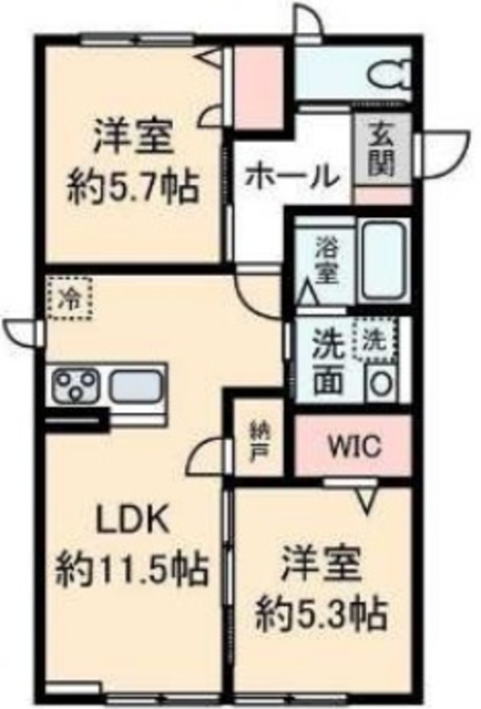 HEIM MEISON 朝霞根岸台の間取り