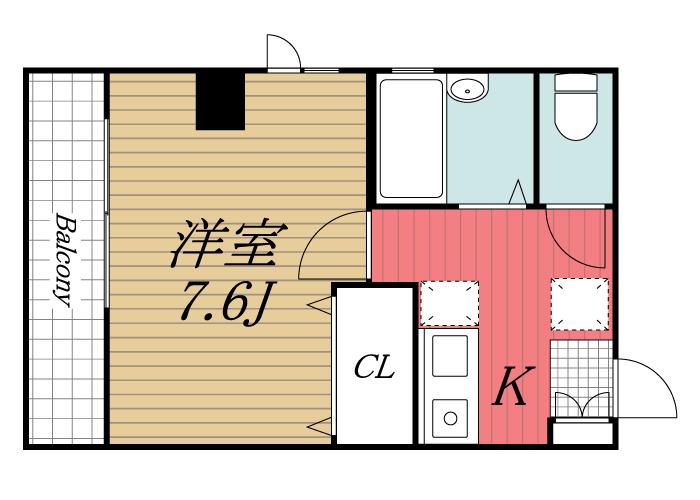 佐倉市王子台のマンションの間取り