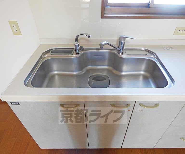 【京都市左京区高野清水町のマンションの洗面設備】