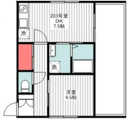 仮称）千川共同住宅の間取り