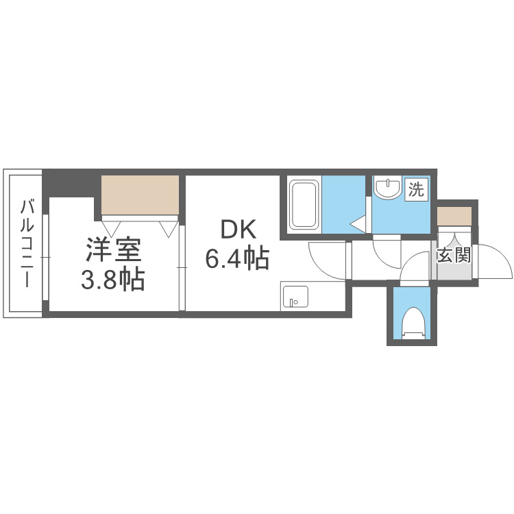 GARDENIA城東の間取り