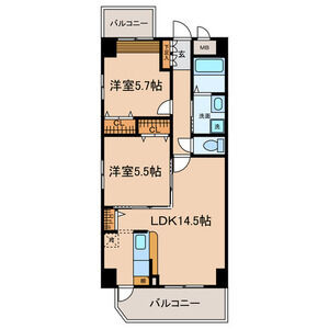 Kz SQUAREの間取り